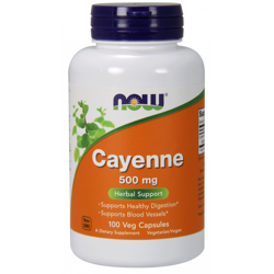 Cayenne - Pieprz kajeński 500 mg (100 kaps.)