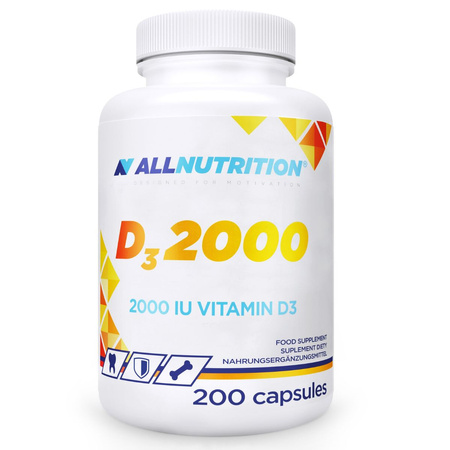 Allnutrition Witamina D3 2000 IU - 200 kaps.