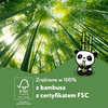 Cheeky Panda, Chusteczki kosmetyczne uniwersalne, pudełko kostka 56 szt.