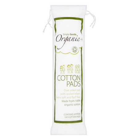 Simply Gentle − Organiczne waciki w płatkach − 100 sztuk