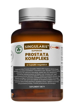 Singularis Prostata Kompleks (palma sabałowa, likopen) 60 kaps.