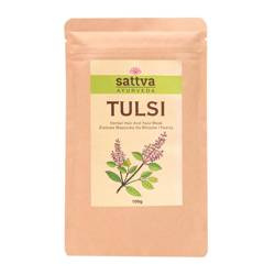 Zestaw 2x Sattva - Maseczka ziołowa do twarzy Tulsi 100g