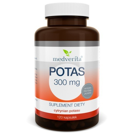 Medverita Potas 300 mg 120 kaps.