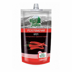 SIŁA KARPAT Krem do ciała rozgrzewający z papryczką 100ml (Ukraina)