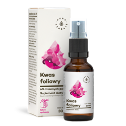 Witamina B9 Forte (Kwas foliowy) - Suplement diety w aerozolu (30 ml)