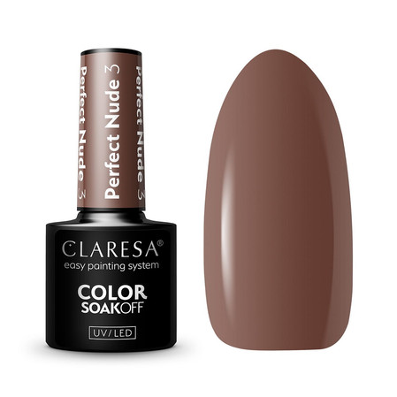 Color Soak Off UV/LED Perfect Nude lakier hybrydowy 3 5g