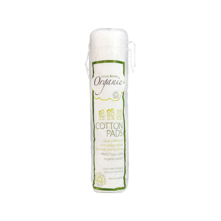 Simply Gentle − Organiczne waciki w płatkach − 100 sztuk