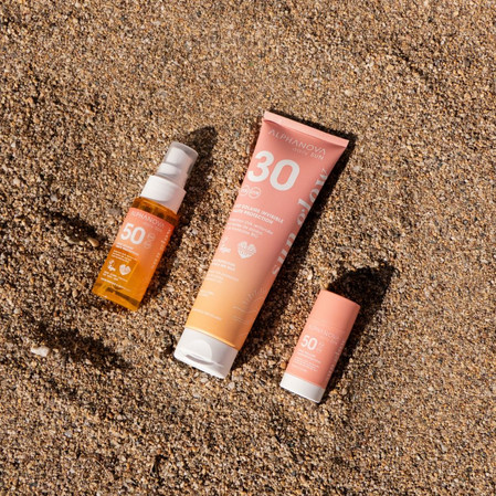Alphanova, Daily Sun - Sun Glow, olejek do opalania SPF50, wersja podróżna, 50 ml