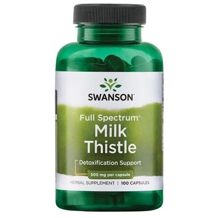 Swanson Fs Milk Thistle 500 Mg 100 K