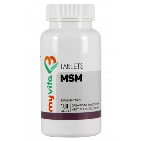 Myvita Msm Tabletki 500 Mg 100 T