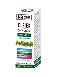 Olejek do włosów mix ziół 50ml NATURA RECEPTURA
