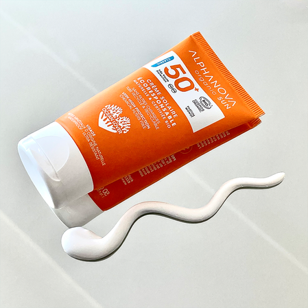 Alphanova Sun Bio, Krem Przeciwsłoneczny, filtr SPF50+, 50 g