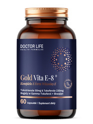 Doctor Life Gold Vita E-8 Kompleks 8 Form Witaminy E 60 kaps.