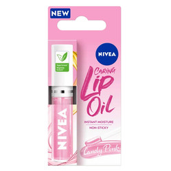 Nivea Caring Lip Oil pielęgnujący olejek do ust Candy Pink 5.5ml