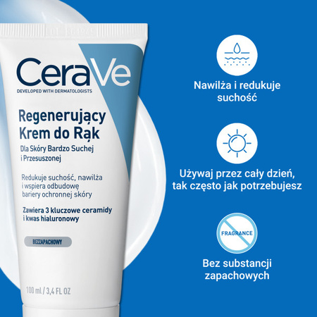 CeraVe regenerujący krem do rąk 100 ml