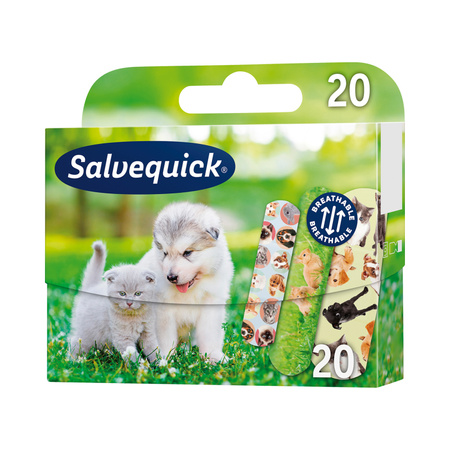 Salvequick animal planet plastry 20 sztuk