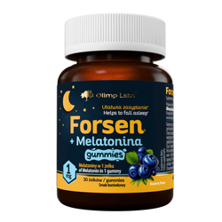 Olimp Labs Forsen+Melatonina Gum 30 tabl.
