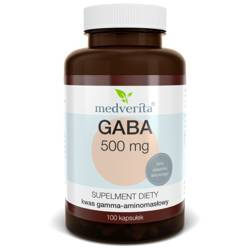Medverita Gaba 500 mg 100 k obniża kortyzol
