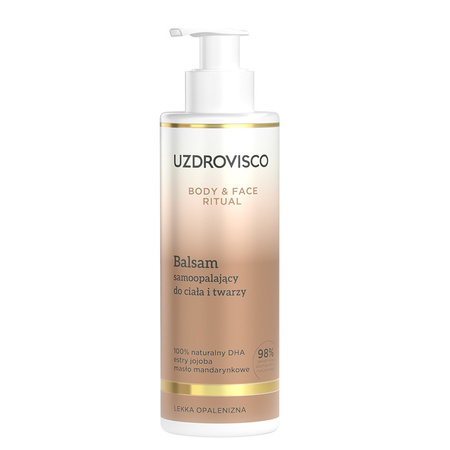 Uzdrovisco,Body & Face Ritual, Balsam samoopalający do ciała i twarzy, 200 ml