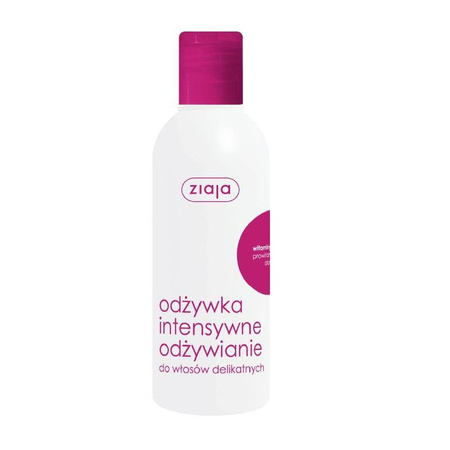 Ziaja, Odżywka intensywne odżywianie do włosów delikatnych − 200 ml