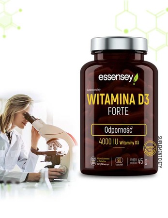 ESSENSEY WITAMINA D3 FORTE 90 kaps