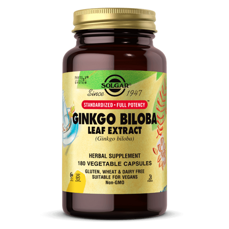 Solgar Ginkgo Biloba Leaf Extract 180 kaps.
