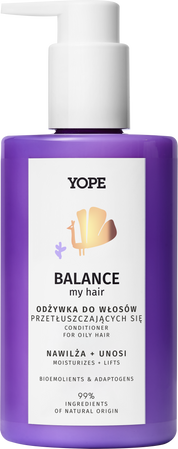 Yope Balance My Hair Odżywka do włosów przetłuszczajacych się z emolientami 300ml
