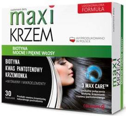 Colfarm Maxi Krzem 30 K Wypadające Włosy Paznokcie