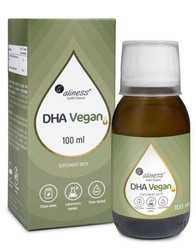 Aliness Vegan Omega 3 DHA, 100 ml