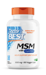 MSM with OptiMSM Vegan (180 kaps.)