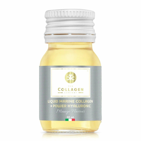 The Collagen Company Płynny Kollagen Morski z kwasem hialuronowym 5000 mg x 10 shotów o smaku Mango