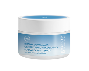 Balneokosmetyki - Biosiarczkowa maska oczyszczająco-wygładzająca do twarzy, szyi i dekoltu 150ml