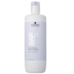 BlondMe Bond Repair Purple Shampoo fioletowy szampon neutralizujący 1000ml