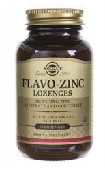 Solgar Flavo-Zinc Lozenges - Cynk do ssania 50 tabl.