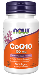 NOW FOODS Koenzym Q10 100 mg (50 kaps.)