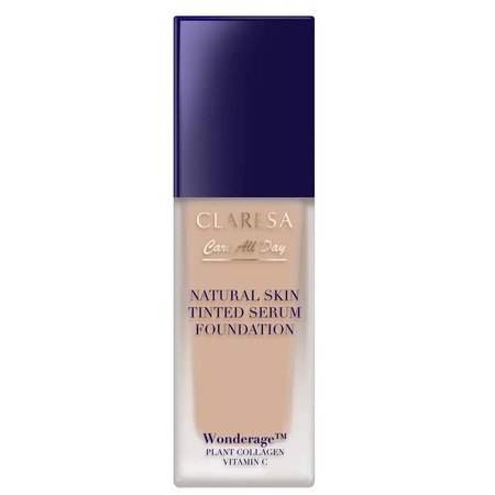 Natural Skin Tinted Serum Foundation podkład-serum z naturalnym wykończeniem 2N Medium Neutral 32ml