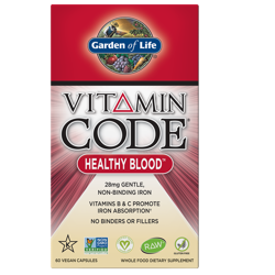 Garden of Life Vitamin Code RAW Healthy Blood 60 kaps.