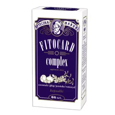 FITOCARD COMPLEX układ krążenia 64 kapsułki