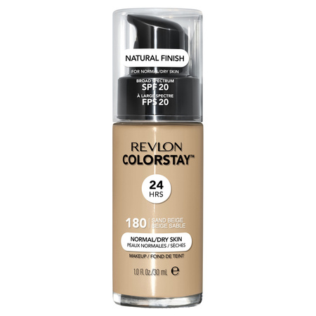 Revlon − ColorStay, podkład do cery normalnej i suchej 180 Sand Beige − 30 ml
