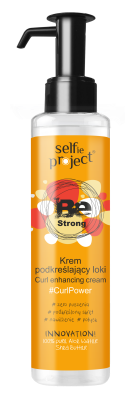 Selfie Project, BE STRONG, Krem Podkreślający Loki CurlPower 150 ml