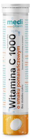 medi pharm wit.C 1000mg pomar. 20tabl.