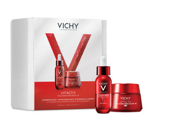 Vichy Zestaw Liftactiv Collagen Specialist Krem na dzień 50ml+Serum 16 30ml