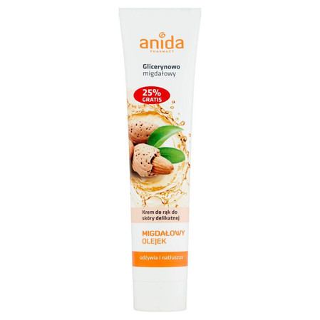 Anida krem do rąk glicerynowo-migdałowy 125 ml