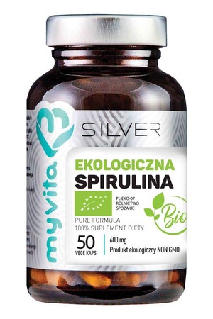 Myvita Silver Spirulina Bio 50 K Oczyszczanie