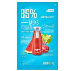 Talks Vegan Squeeze Sheet Mask nawadniająca maseczka w płachcie dla zmęczonej skóry Hydro Booster 27g