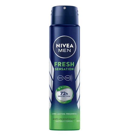 NIVEA Men Dezodorant męski w sprayu Fresh Sensation 250ml