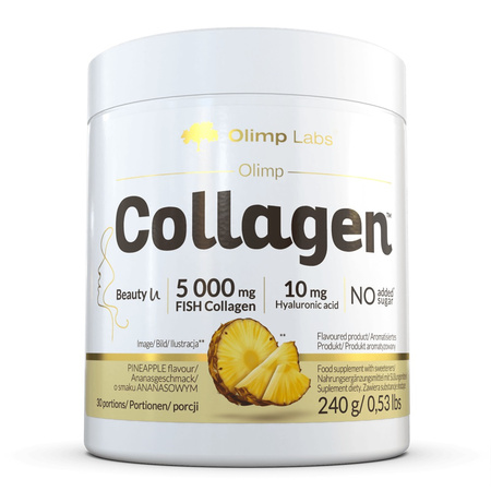 Olimp Labs Collagen kolagen suplement diety smak ananas 240g