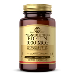 Solgar Biotin 1000 mcg (100 kaps.)
