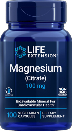 Magnesium Citrate - Magnez 100 mg (100 kaps.)