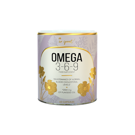 SO GOOD! OMEGA 3-6-9 olej z nasion lnu 60 kaps.
